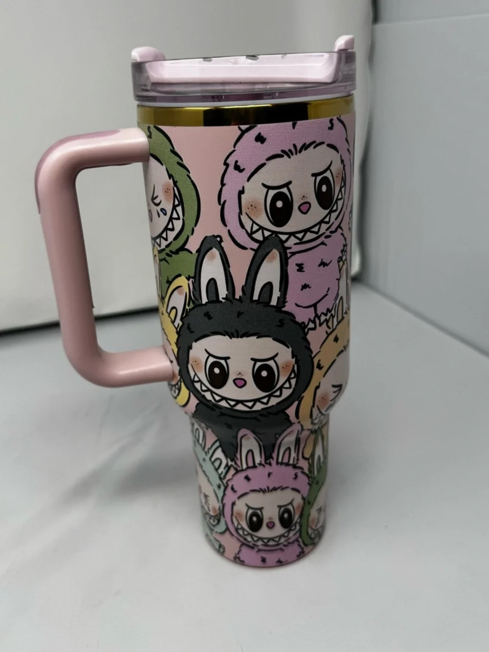 Stanley x Labubu The Quencher H2.0 Flowstate Tumbler 40oz. NWOT - Picture 3 of 7